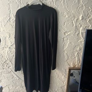 Leith BodyCon Faux Turtle Neck Dress